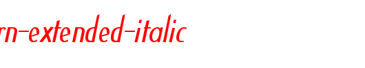 Southwestern-Extended-Italic.ttf是一款不错的英文字体下载