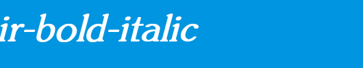 Souvenir-Bold-Italic.ttf是一款不错的英文字体下载