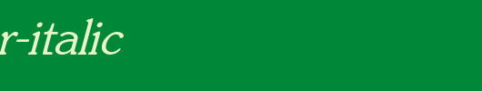 Souvenir-Italic.ttf是一款不错的英文字体下载