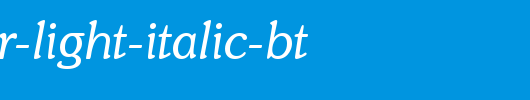 Souvenir-Light-Italic-BT.ttf是一款不错的英文字体下载