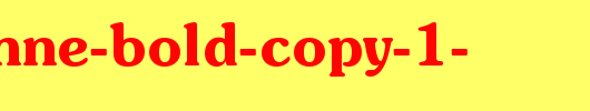 Souvienne-Bold-copy-1-.ttf是一款不错的英文字体下载