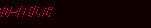 Soviet-3D-Italic.ttf是一款不错的英文字体下载