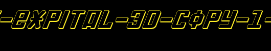 Soviet-ExpItal-3D-copy-1-.ttf是一款不错的英文字体下载