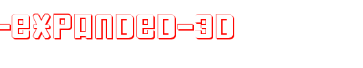 Soviet-Expanded-3D.ttf是一款不错的英文字体下载