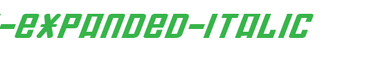 Soviet-Expanded-Italic.ttf是一款不错的英文字体下载