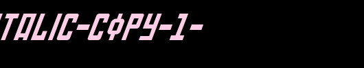 Soviet-Italic-copy-1-.ttf是一款不错的英文字体下载