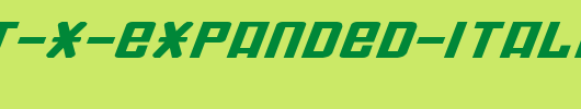 Soviet-X-Expanded-Italic-copy-1-.ttf是一款不错的英文字体下载