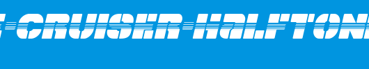 Space-Cruiser-Halftone-Italic.ttf是一款不错的英文字体下载