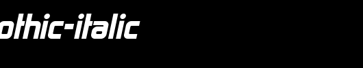 Space-Gothic-Italic.ttf是一款不错的英文字体下载