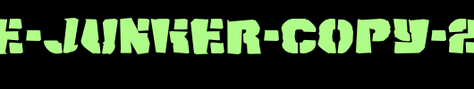 Space-Junker-copy-2-.ttf是一款不错的英文字体下载