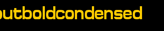 SpaceOutBoldCondensed.ttf是一款不错的英文字体下载