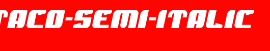 Spartaco-Semi-Italic.ttf是一款不错的英文字体下载