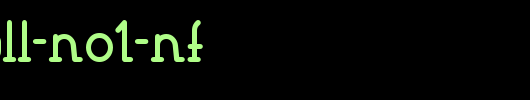 Speedball-No1-NF.ttf是一款不错的英文字体下载