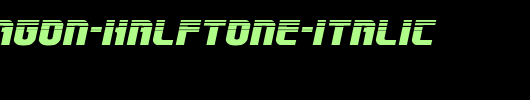 Speedwagon-Halftone-Italic.ttf是一款不错的英文字体下载
