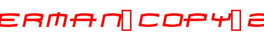 Spiderman-copy-2-.ttf是一款不错的英文字体下载