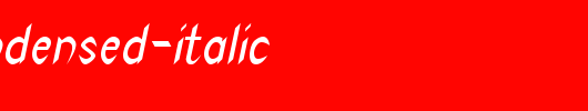 Spike-Condensed-Italic.ttf是一款不错的英文字体下载