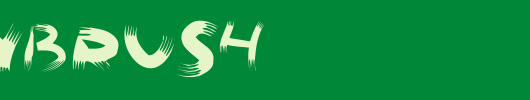 SpikyBrush.ttf是一款不错的英文字体下载