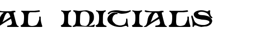 Spiral-Initials.ttf是一款不错的英文字体下载