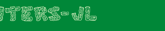 Splinters-JL.ttf是一款不错的英文字体下载