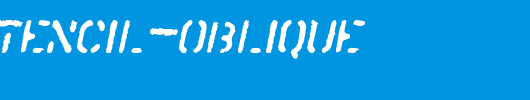SprayStencil-Oblique.ttf是一款不错的英文字体下载