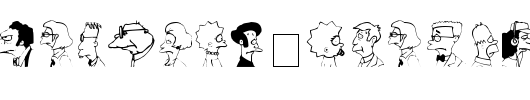 Springfield-MugShots.ttf是一款不错的英文字体下载