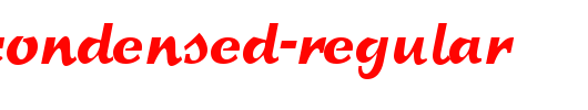 SprintCondensed-Regular.ttf是一款不错的英文字体下载