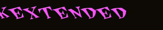 SpunkExtended.ttf是一款不错的英文字体下载