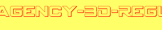 Spy-Agency-3D-Regular.ttf是一款不错的英文字体下载
