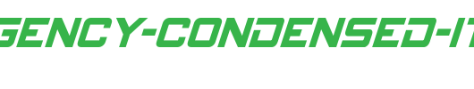 Spy-Agency-Condensed-Italic-copy-1-.ttf是一款不错的英文字体下载