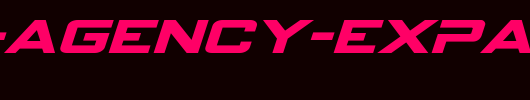 Spy-Agency-Expanded-Italic.ttf是一款不错的英文字体下载