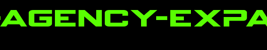 Spy-Agency-Expanded-copy-1-.ttf是一款不错的英文字体下载