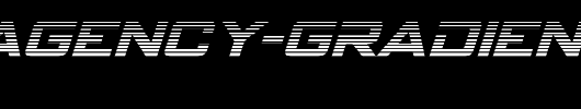 Spy-Agency-Gradient-Italic-copy-1-.ttf是一款不错的英文字体下载