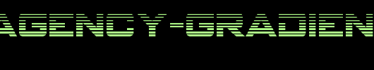 Spy-Agency-Gradient-Regular.ttf是一款不错的英文字体下载