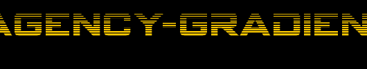 Spy-Agency-Gradient.ttf是一款不错的英文字体下载