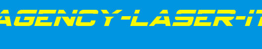 Spy-Agency-Laser-Italic.ttf是一款不错的英文字体下载