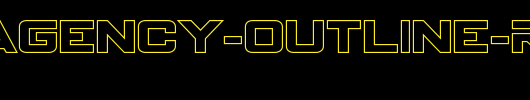Spy-Agency-Outline-Regular.ttf是一款不错的英文字体下载