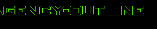Spy-Agency-Outline.ttf是一款不错的英文字体下载