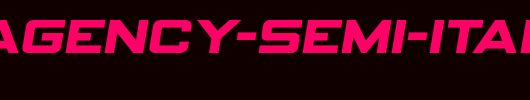 Spy-Agency-Semi-Italic.ttf是一款不错的英文字体下载