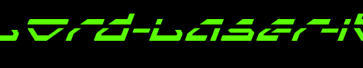 Spylord-Laser-Italic.ttf是一款不错的英文字体下载