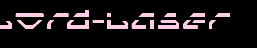 Spylord-Laser.ttf是一款不错的英文字体下载