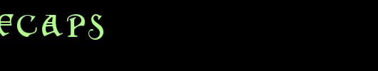 SquareCaps.ttf是一款不错的英文字体下载
