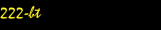 Staccato-222-BT_英文字体