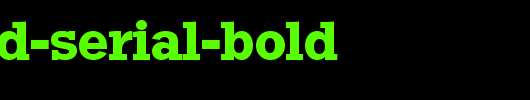 Stafford-Serial-Bold.ttf是一款不错的英文字体下载