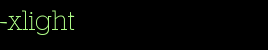 Stafford-Xlight.ttf是一款不错的英文字体下载