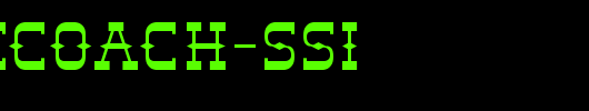 Stagecoach-SSi.ttf是一款不错的英文字体下载