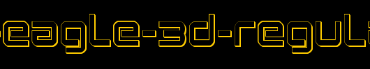 Star-Eagle-3D-Regular.ttf是一款不错的英文字体下载