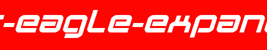 Star-Eagle-Expanded-Bold-Italic.ttf是一款不错的英文字体下载