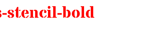 Stardos-Stencil-Bold.ttf是一款不错的英文字体下载
