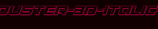 Starduster-3D-Italic-copy-1-.ttf是一款不错的英文字体下载