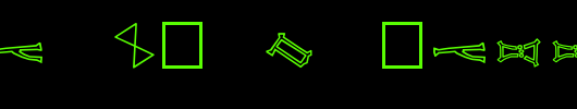 Stargate-SG1-Address-Glyphs.ttf是一款不错的英文字体下载